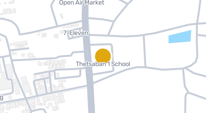 แผนที่แสดงโรงเรียนเทศบาล1
