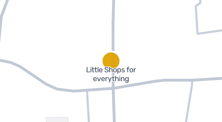 แผนที่แสดงLittle Shops for everything