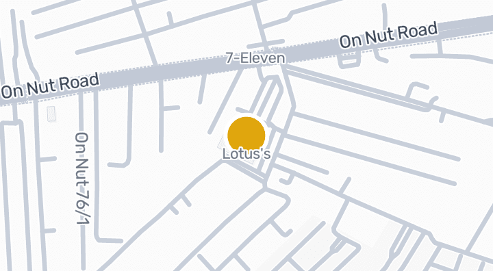 Map showing Lotus's