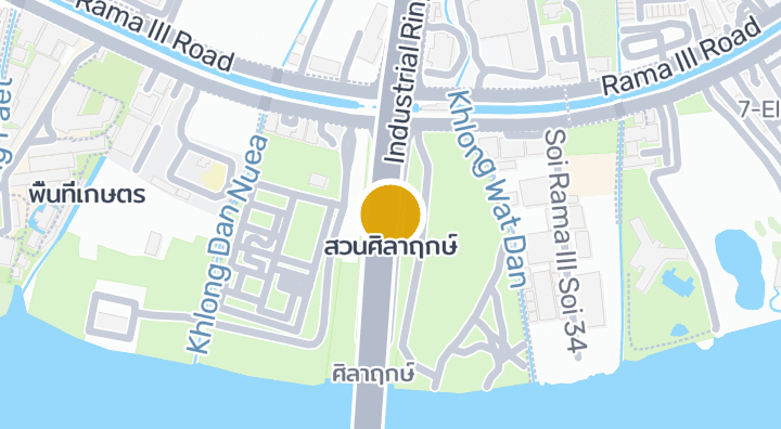 Map showing สวนศิลาฤกษ์