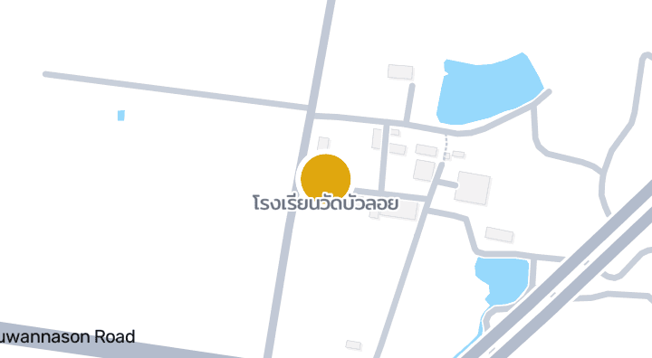 Map showing โรงเรียนวัดบัวลอย