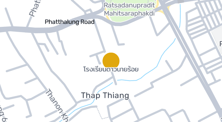 แผนที่แสดงโรงเรียนดาวนายร้อย