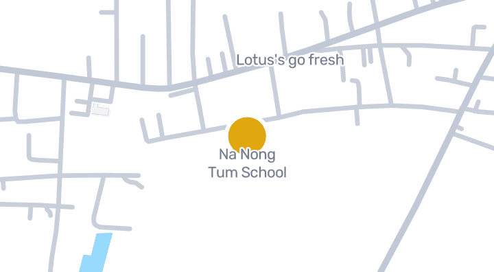 แผนที่แสดงNa Nong Tum School