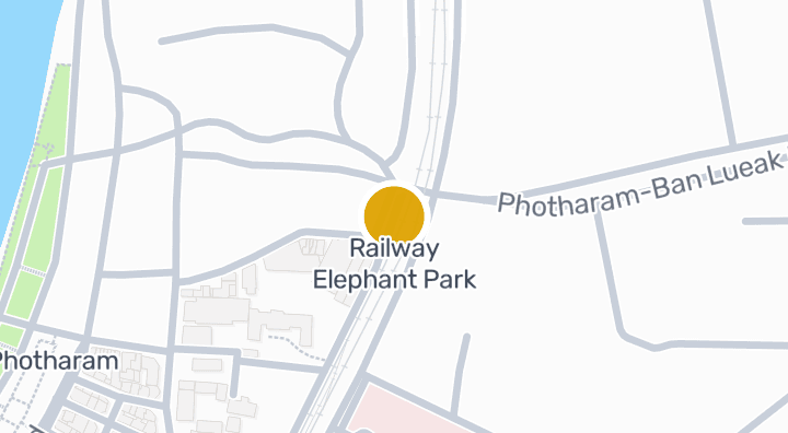 显示Railway Elephant Park的地图