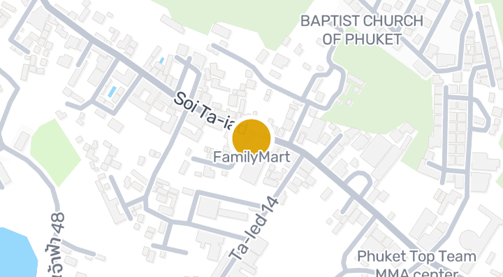แผนที่แสดงFamilyMart