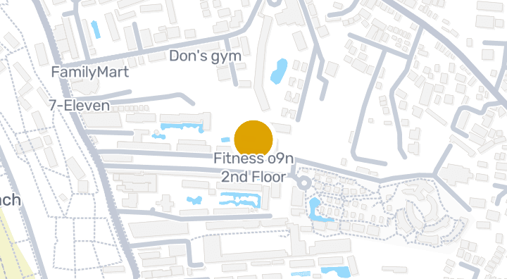 แผนที่แสดงFitness o9n 2nd Floor