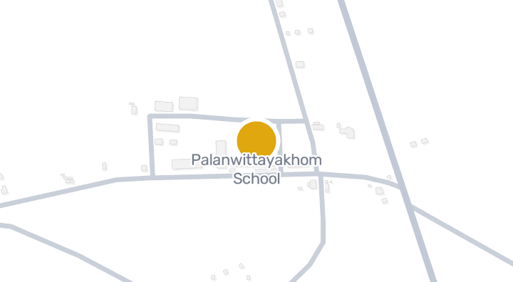 แผนที่แสดงโรงเรียน พะลานวิทยาคม