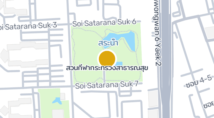 显示สวนกีฬากระทรวงสาธารณสุข的地图