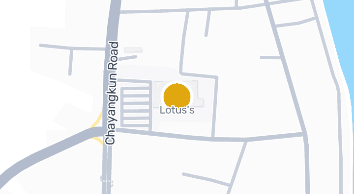 Map showing Lotus's