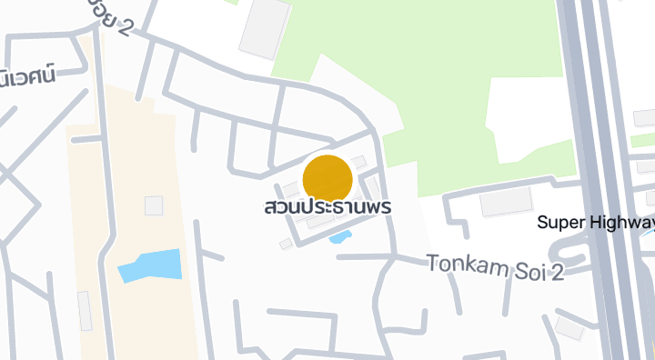 Map showing สวนประธานพร