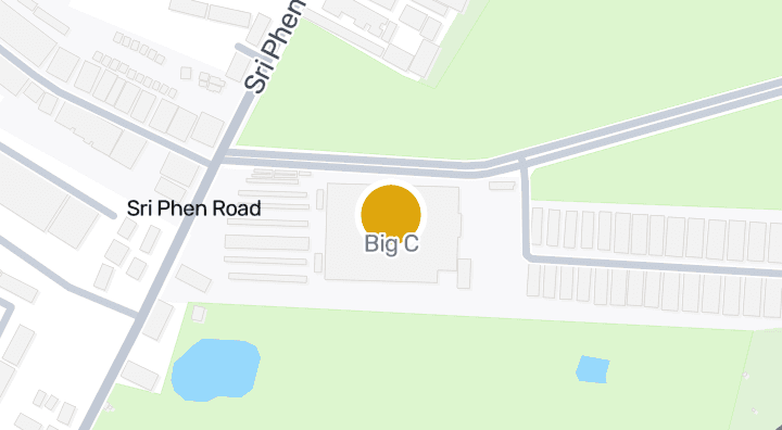 Map showing Big C