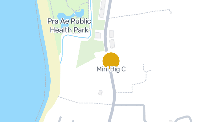 Map showing Mini Big C