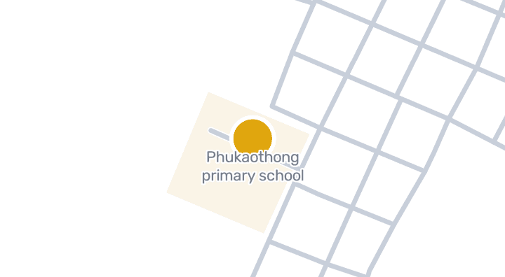 แผนที่แสดงโรงเรียนบ้านภูเขาทอง