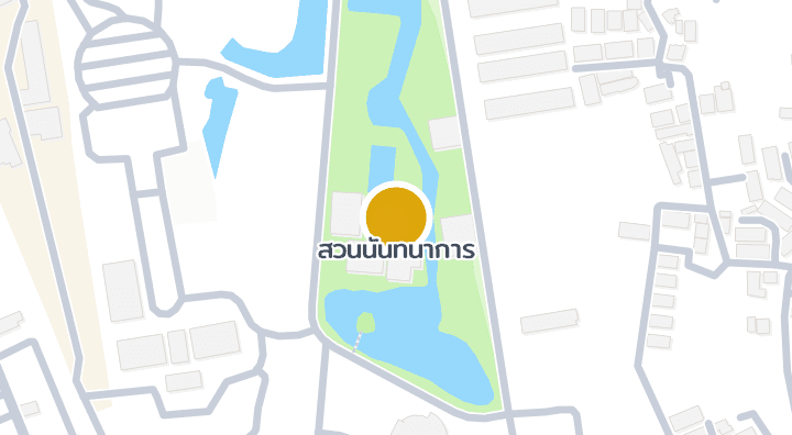 显示สวนนันทนาการ的地图