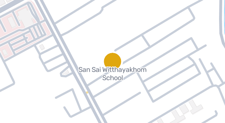 显示San Sai Witthayakhom School的地图