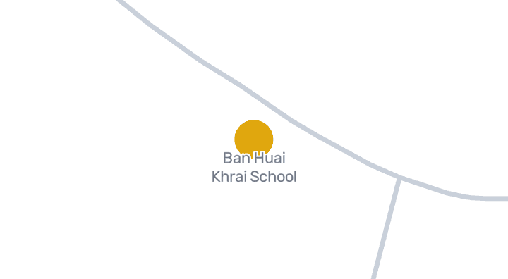 แผนที่แสดงโรงเรียนบ้านห้วยไคร้