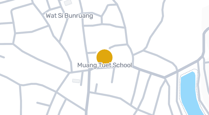 显示Muang Tuet School的地图