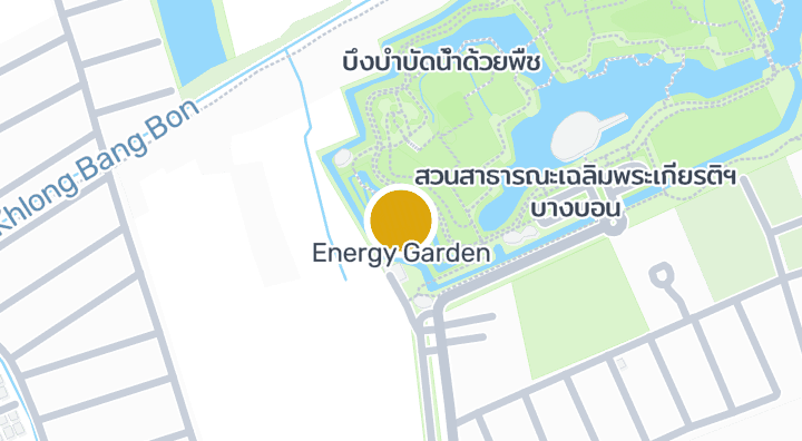 显示Energy Garden的地图