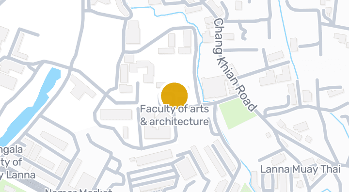 Map showing Faculty of arts & architecture