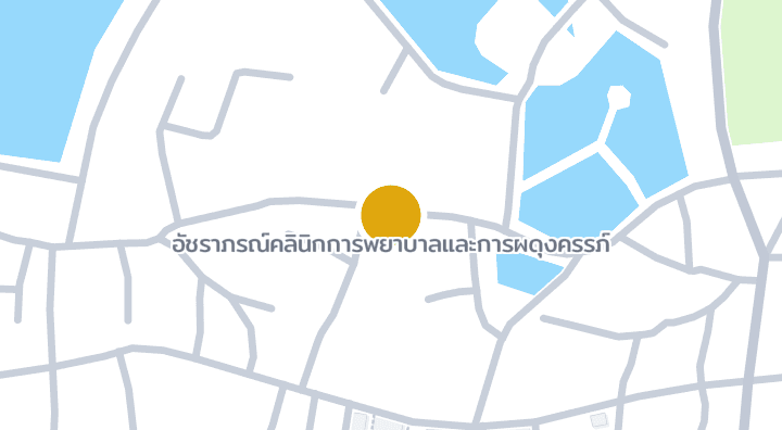 Map showing อัชราภรณ์คลินิกการพยาบาลและการผดุงครรภ์