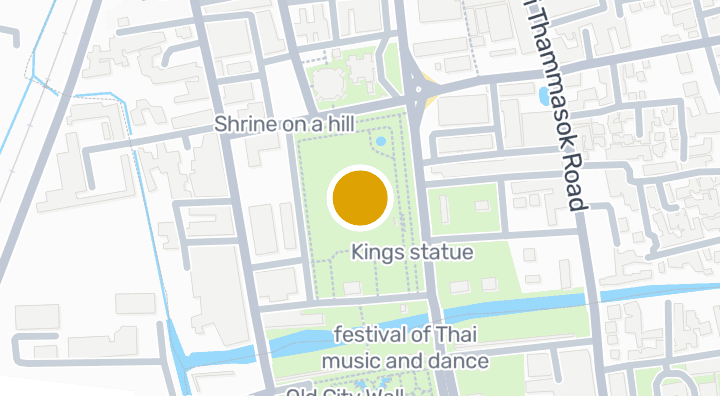 แผนที่แสดงสนามหน้าเมือง