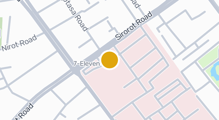 Map showing Yala Hospital
