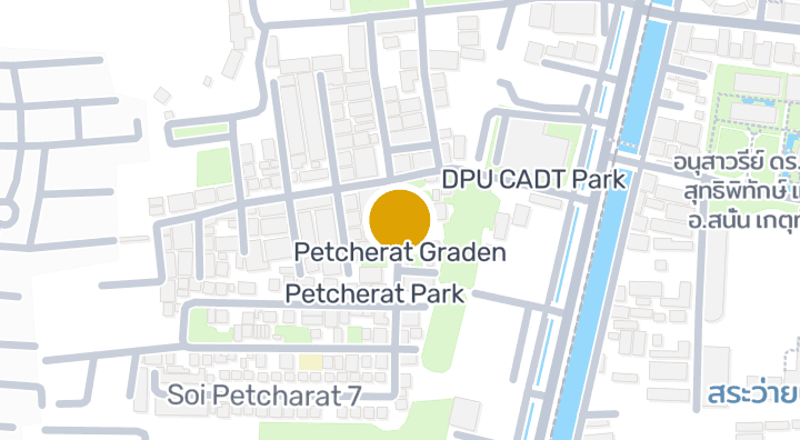 显示Petcherat Graden的地图