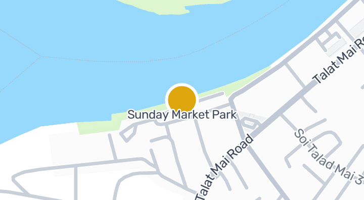แผนที่แสดงSunday Market Park