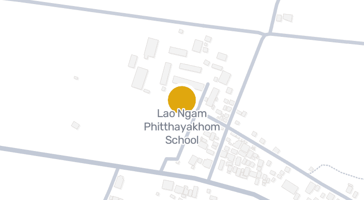 แผนที่แสดงโรงเรียน เหล่างามพิทยาคม