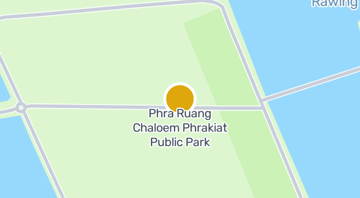 แผนที่แสดงสวนหลวงพระร่วงเฉลิมพระเกียรติ