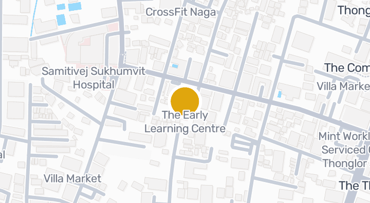 Map showing The Early Learning Centre
