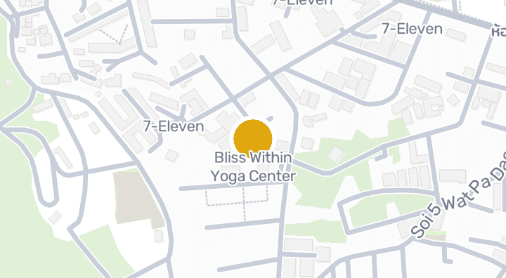 显示Bliss Within Yoga Center的地图