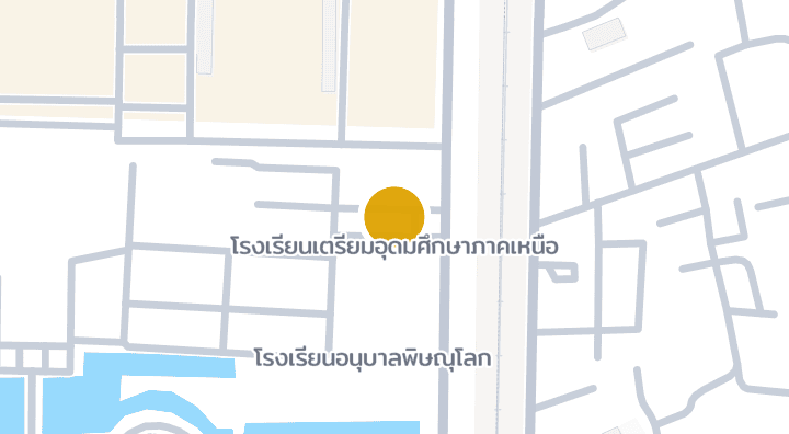 显示โรงเรียนเตรียมอุดมศึกษาภาคเหนือ的地图
