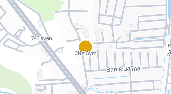 Map showing CNX Gym