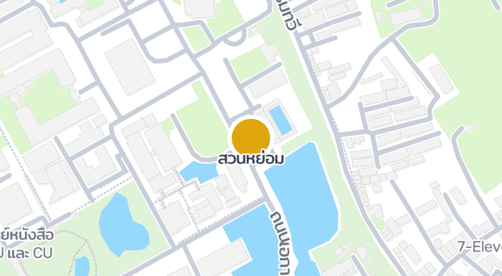 显示สวนหย่อม的地图