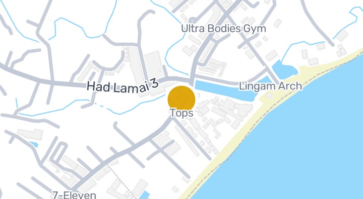 Topsを示す地図