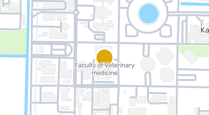 Karte von Faculty of Veterinary medicine