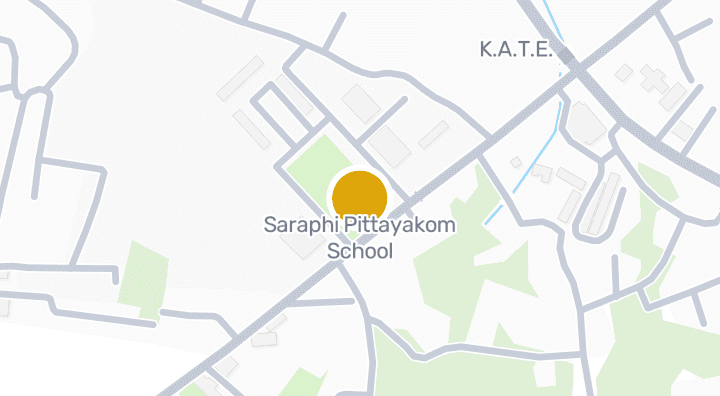 Map showing Saraphi Pittayakom School