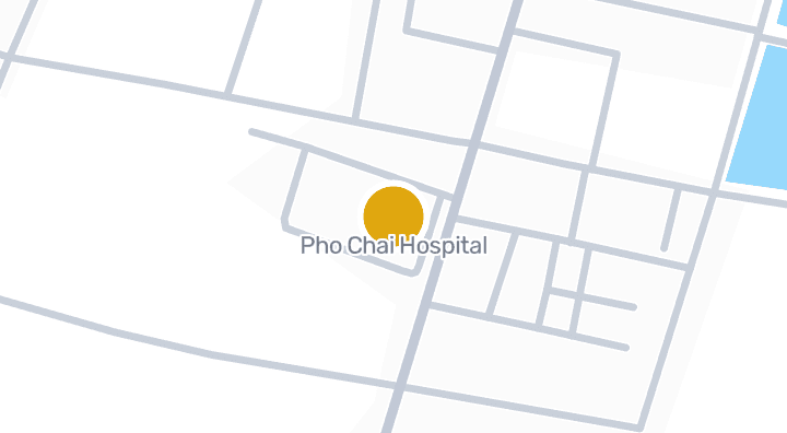 แผนที่แสดงโรงพยาบาลโพธิ์ชัย