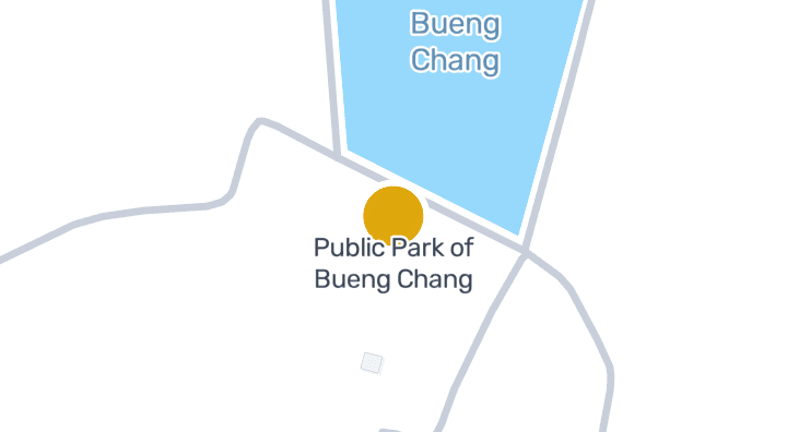 แผนที่แสดงสวนสาธารณะบึงช้าง