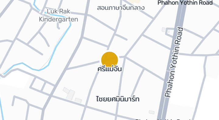 แผนที่แสดงศรีแม่จัน