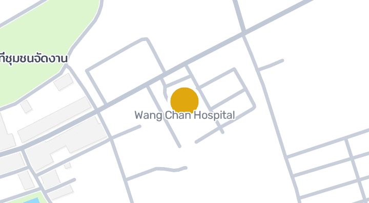 显示Wang Chan Hospital的地图