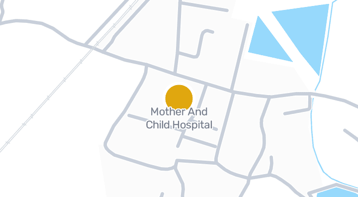 显示Mother And Child Hospital的地图