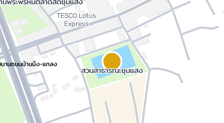 显示สวนสาธารณะชุมแสง的地图