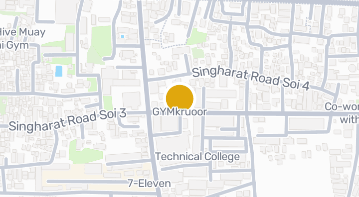 Map showing GYMkruoor