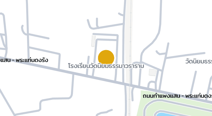 Carte montrant โรงเรียนวัดนิยมธรรมาวราราม