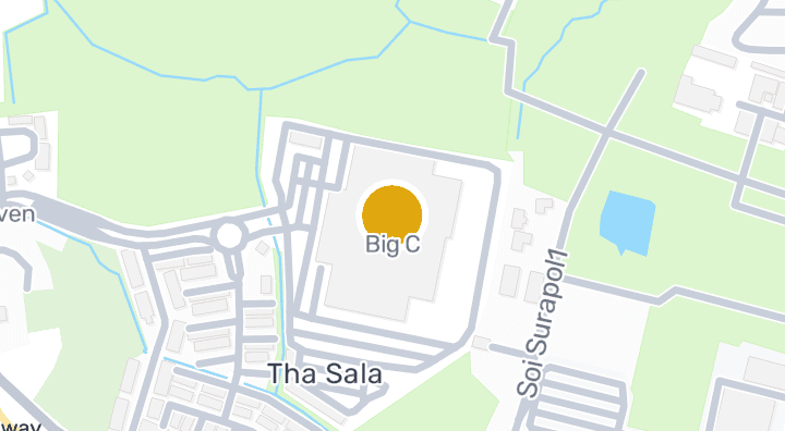 Map showing Big C