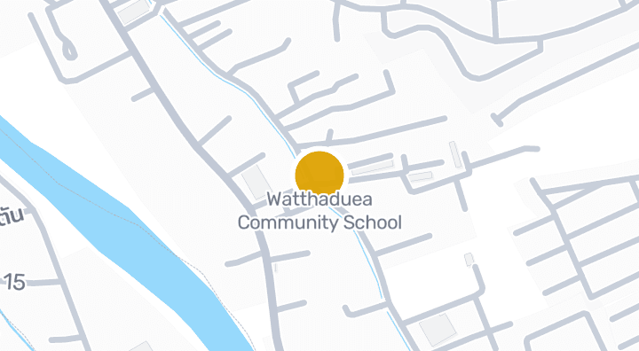 Map showing Watthaduea Community School