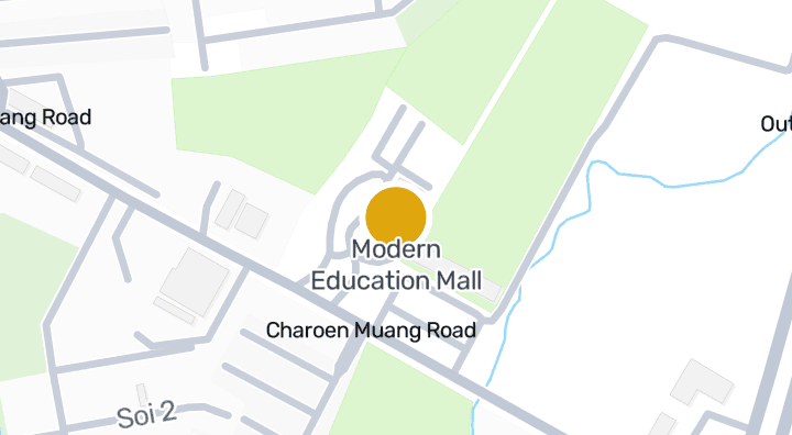 Map showing Modern Education Mall