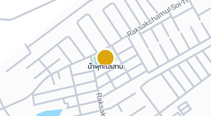 显示น้ำพุทะเลสาบ的地图